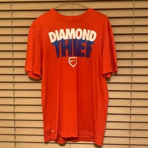 Nike orange shirt (M)